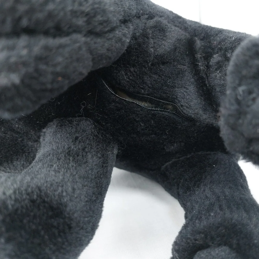 Vtg Gibson Greetings Plush Angry Fraidy Black Cat 10